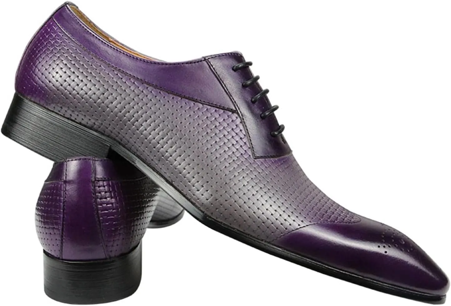 Dress Shoes for Men Men's Casual Leather Shoes Comfortable Flat Heels for Everyday Wear