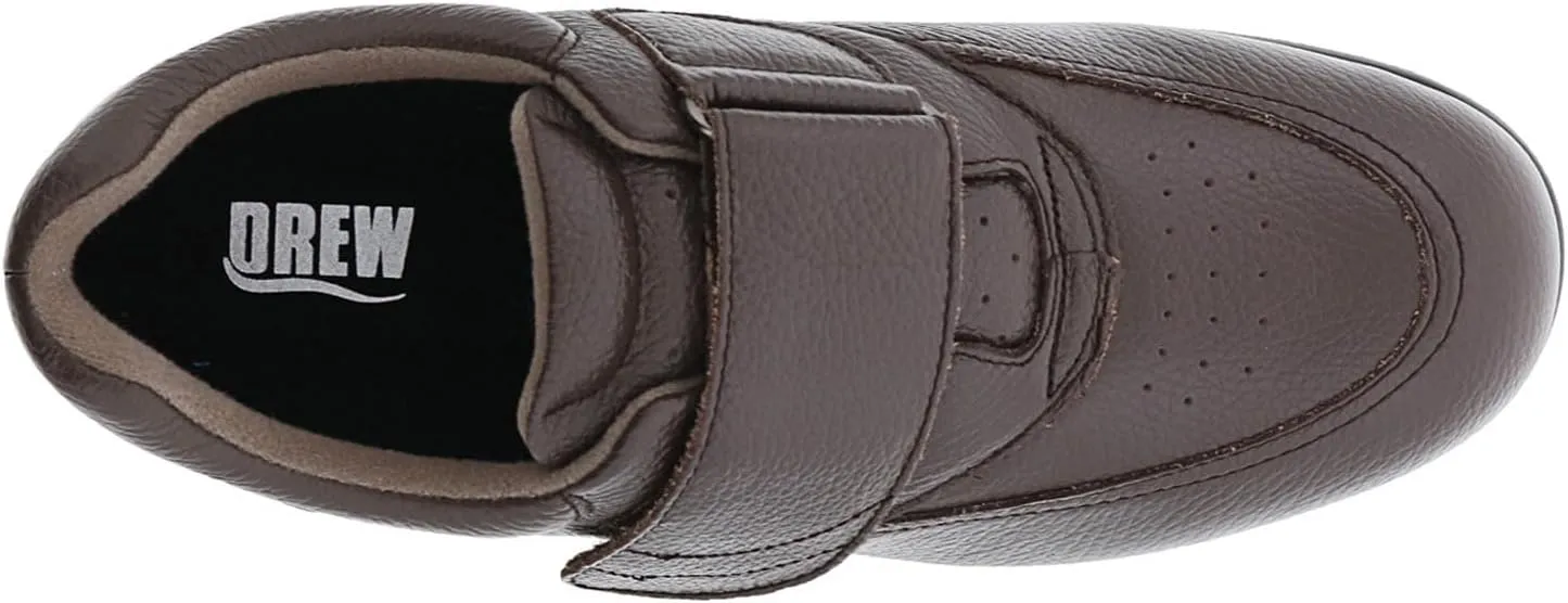 Drew Men's Navigator II Comfortable Therapeutic Leather Casual Shoe with Added Depth