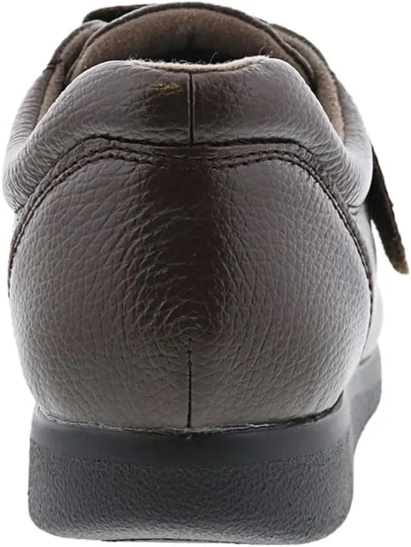 Drew Men's Navigator II Comfortable Therapeutic Leather Casual Shoe with Added Depth