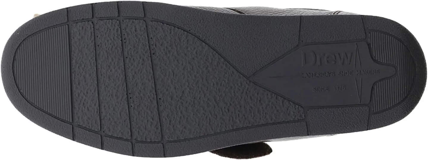 Drew Men's Navigator II Comfortable Therapeutic Leather Casual Shoe with Added Depth