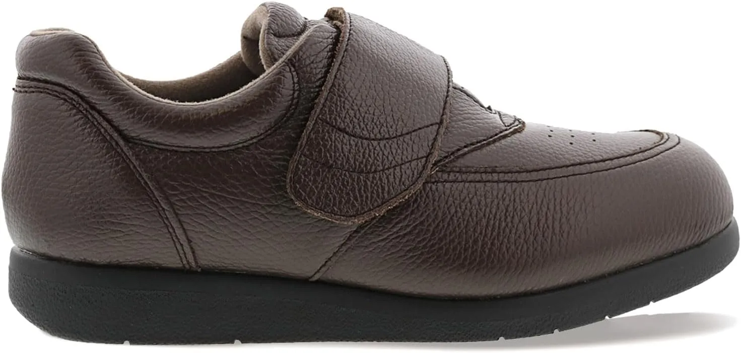 Drew Men's Navigator II Comfortable Therapeutic Leather Casual Shoe with Added Depth