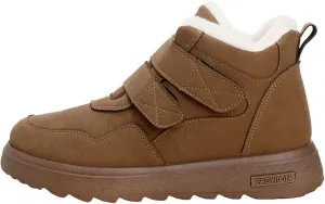 Kids Fr Lined Ankle Snow Boots Girls Boys Toddler Insulated Warm Fleece Winter Sneakers High Top Hiking Trainers