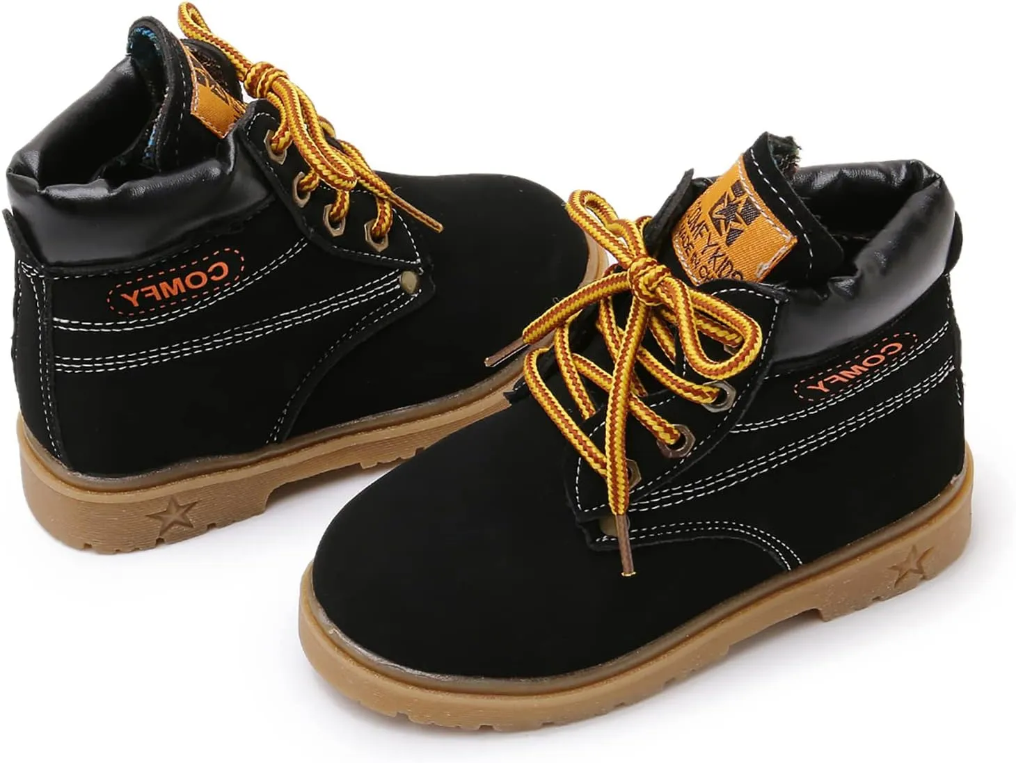 RVROVIC Baby Kids Boots Boys Girls Shoes Hiking Ankle Boots Toddler/Little Kid