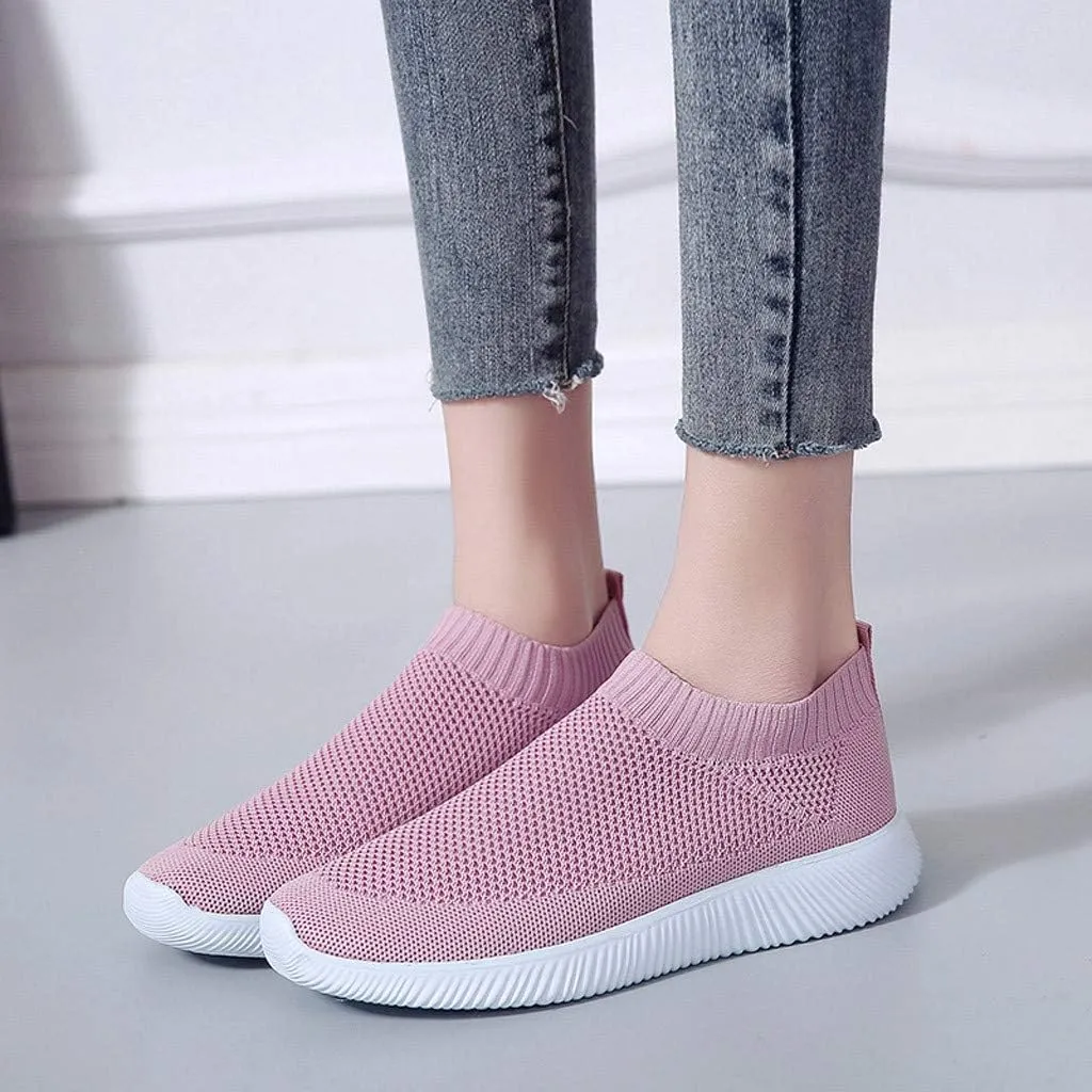Womens Orthopedic Slip On Casual Shoes Walking Sneakers with Arch Support Comfortable Loafers Plantar Fasciitis Relief Foot Pain Diabetic Feet